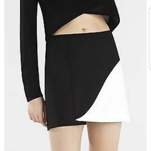 Bcbg Max Azria Black/White Skirt
